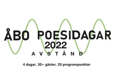 Åbo Poesidagar 8.-10.4.2022